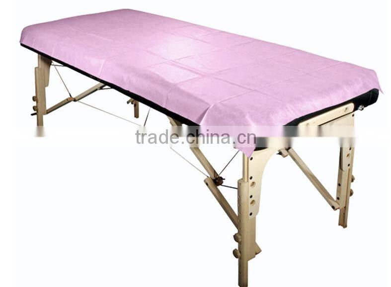china factory plastic disposable bed sheet for hospital