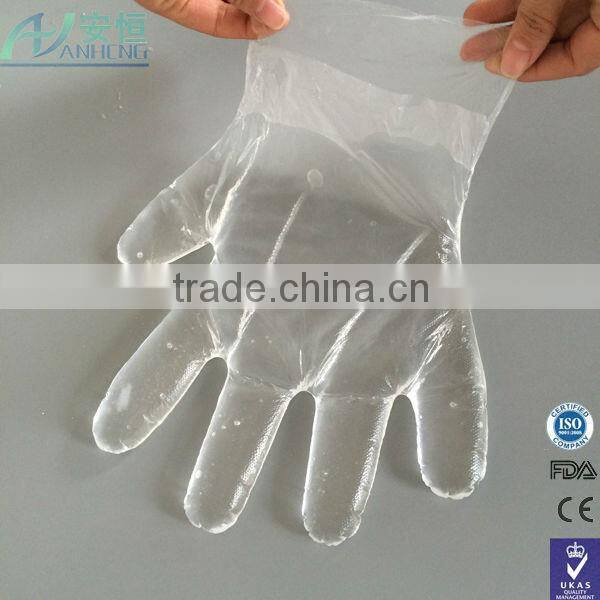 Anheng Medical gloves,Disposable medical gloves, PE film gloves 1 bag (100)