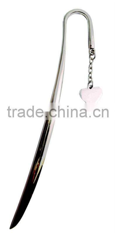 Fashion Logo custom metal bookmarks