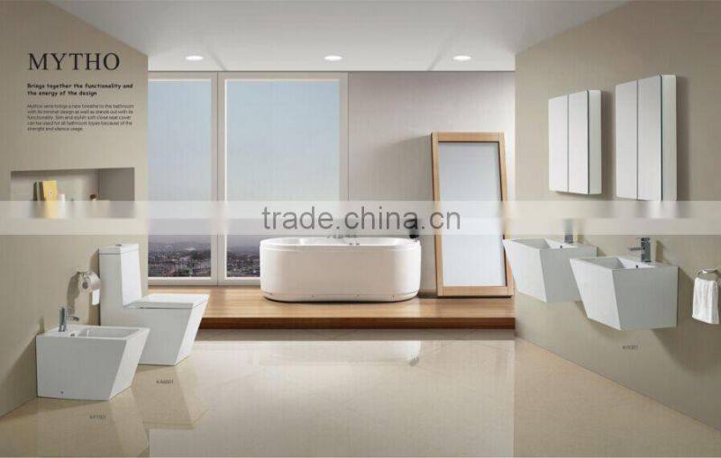 sanitary ware cermic square bidet