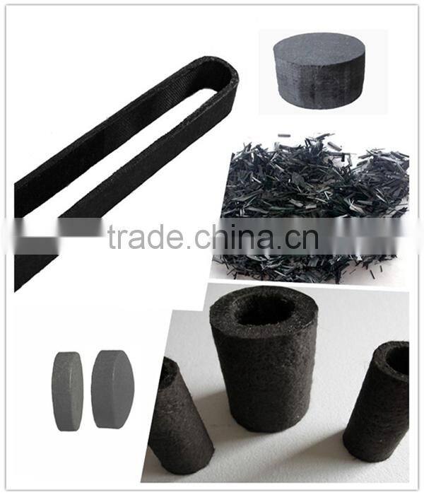 Carbon fiber high performance, profiled composite preform, 3D irregular preform