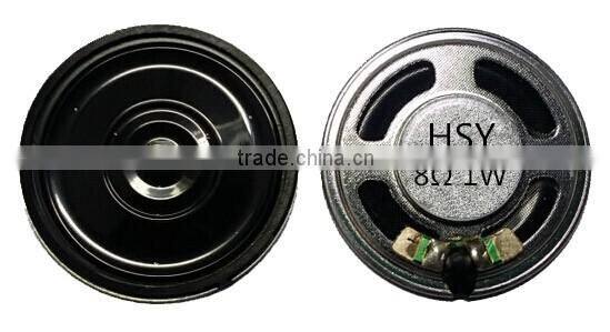 China Speaker Manufacturer 36MM 8ohm Speaker Parts