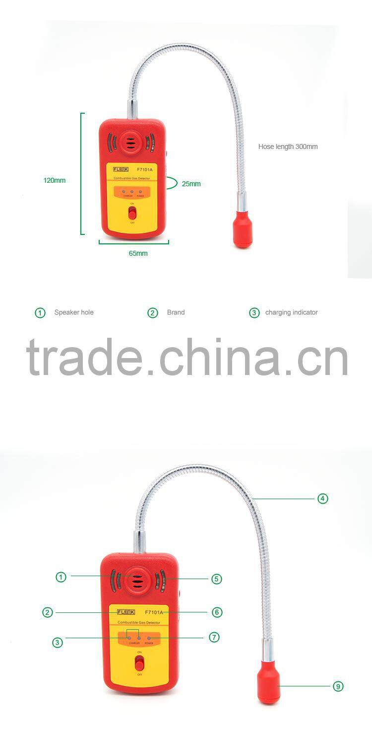 Digital Combustible Radon Nitrous Oxide Argon Gas leak Detector Price with Alarm