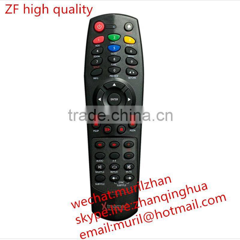 High Quality Black 55 keys MAXplus remote control for Integrated Receiver Decoder