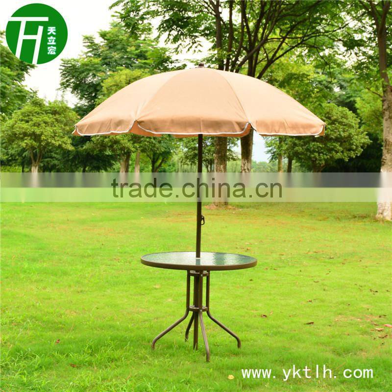 Outdoor Tempered Glass Dining Table