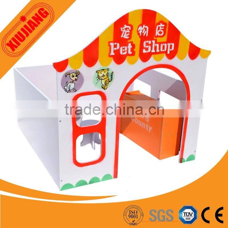 popular indoor educational and play set doll house kits for kids