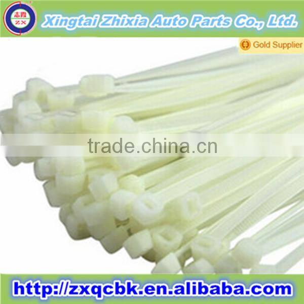 Made at XINGTAI ZX good performance China Cable Ties/cable ties plastic black/stainless steel cable tie