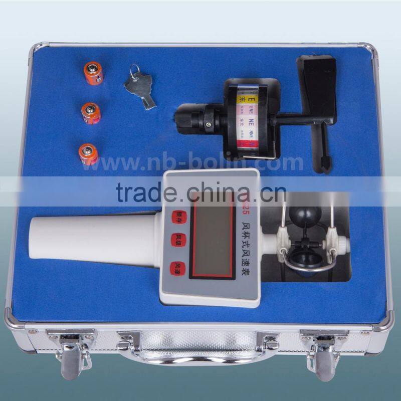 Cap Anemometer and Light Breeze Anemometer for Physics Laboratory