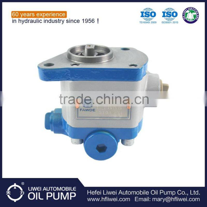 High performance gear pump power steering pump for heavy crane