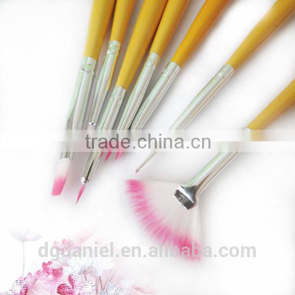 DANIWER red wood kolinsky acylic nail art brush