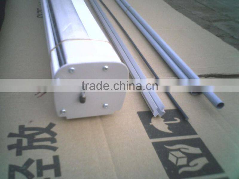 2016 hot sale trading easy moving promotion retractable advertising waterproof portable plastic roll up banner standees