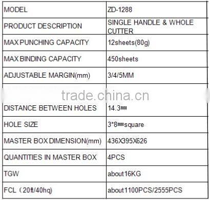 China Practical Labor-saving Comb Binder