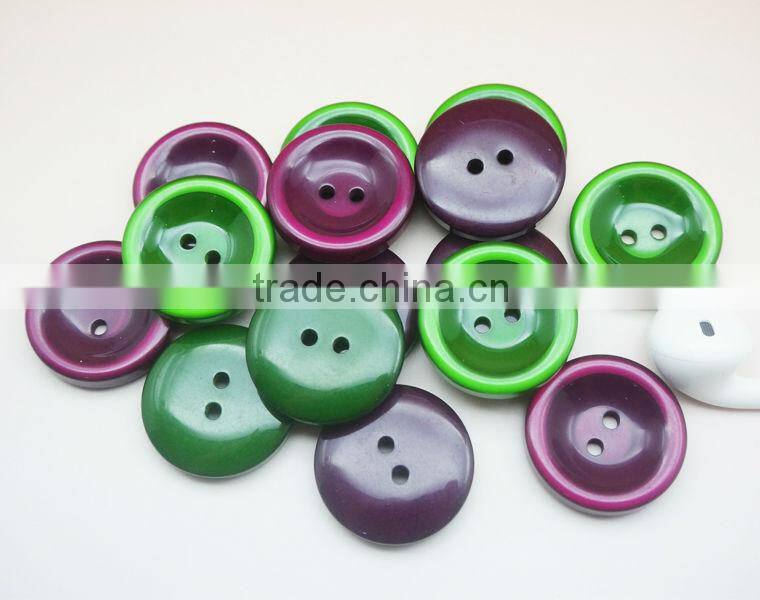 Premium Shimmery Buttons Round Four Holes Buttons for Coat