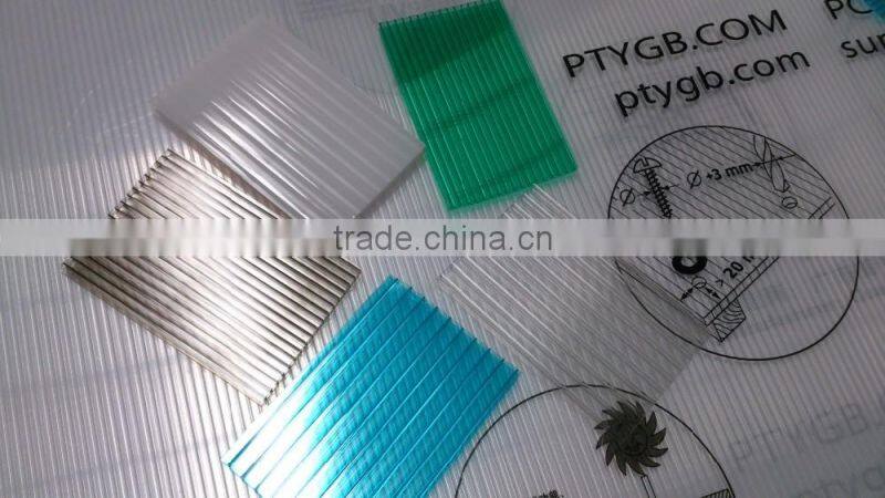 10mm policarbonato sunboard sheet