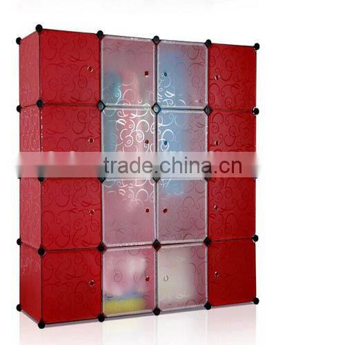 solid color closetmaid storage wardrobe double colors( FH-AW01636-16)