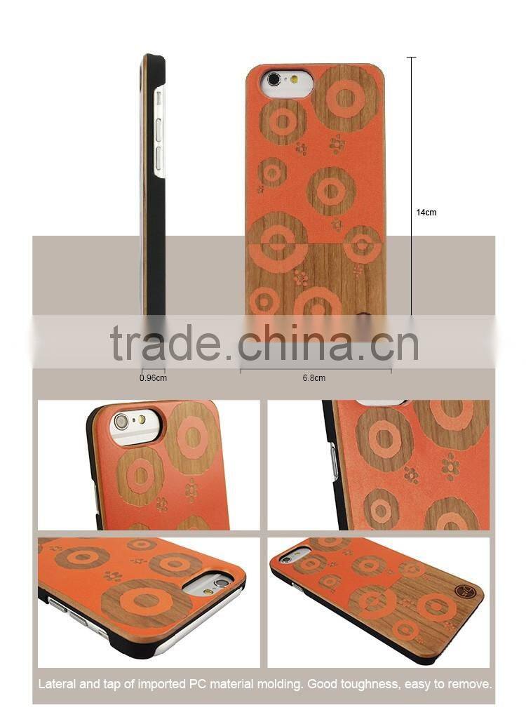 China Factory OEM Printing Custom Phone Case Slim Wood for iPhone 6 6s, Wholesale for iPhone Wood Case, for Wood iPhone 6 Case