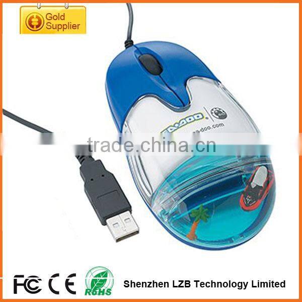 Aqua mouse, liquid mouse, floater mouse for customized gift,full color printing mouse