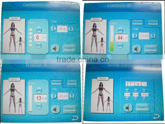 loss weight & wrinkle removal therapy / medical CE rf cavitation slimming machine
