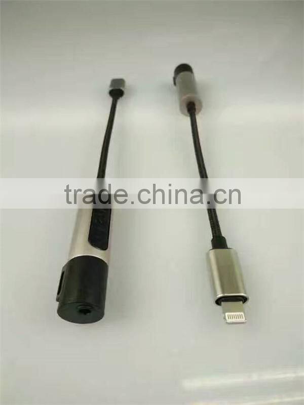Earphone headset adapter for iphone 7&3.5mm audio jack converter
