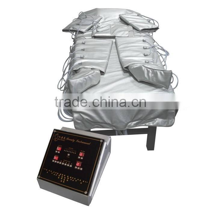Air pressure compression blood circulation leg massage machine