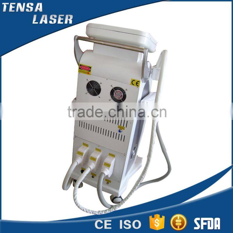 3 in 1 multifunction beauty salon machine ipl shr rf nd yag laser with low price