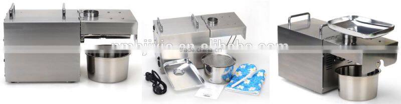 home mini sized edible vegetable seed hydraulic olive oil press