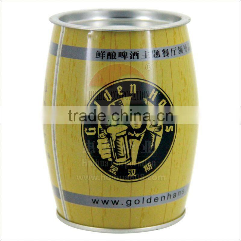 PVC bucket /barrel for gift plastic tube