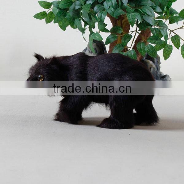 realistic stuffed animals real fur polar bear