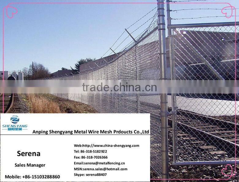 china railway highway roadside security fencing