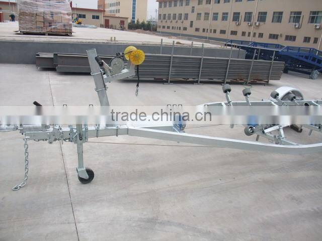 heavy duty galvanzied boat trailer
