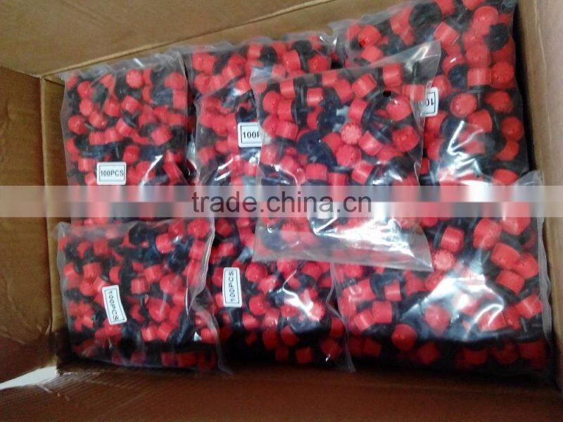 Drip irrigation system adjustable irrigation dripper