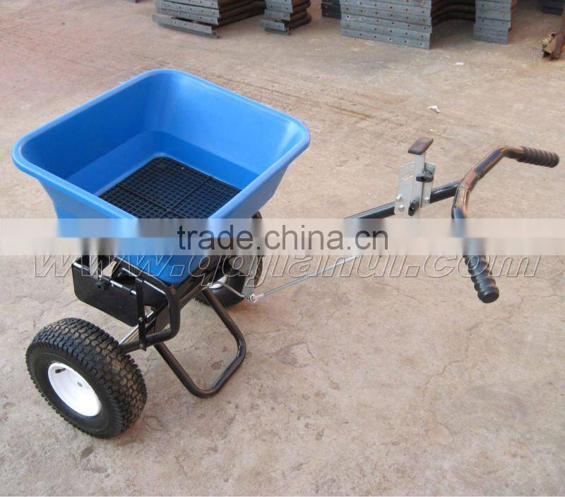 100lbs sidewalk grit pins spreader and salt spreader