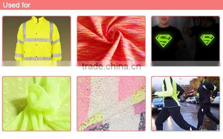 150D/1 100% polyester knitting yarn cheap luminous thread
