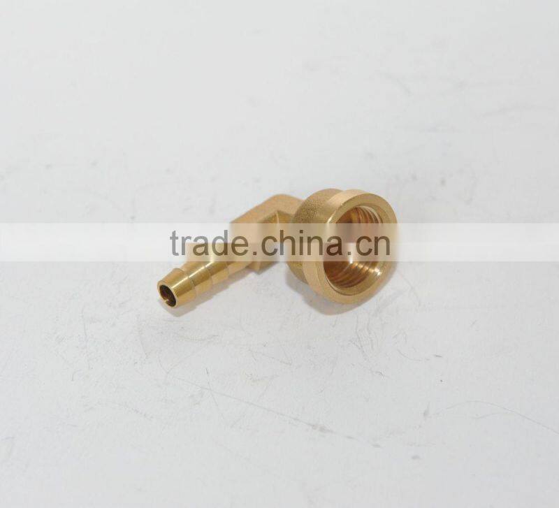 1/2'' x6/8'/10/12mm brass elbow hose barb fitting