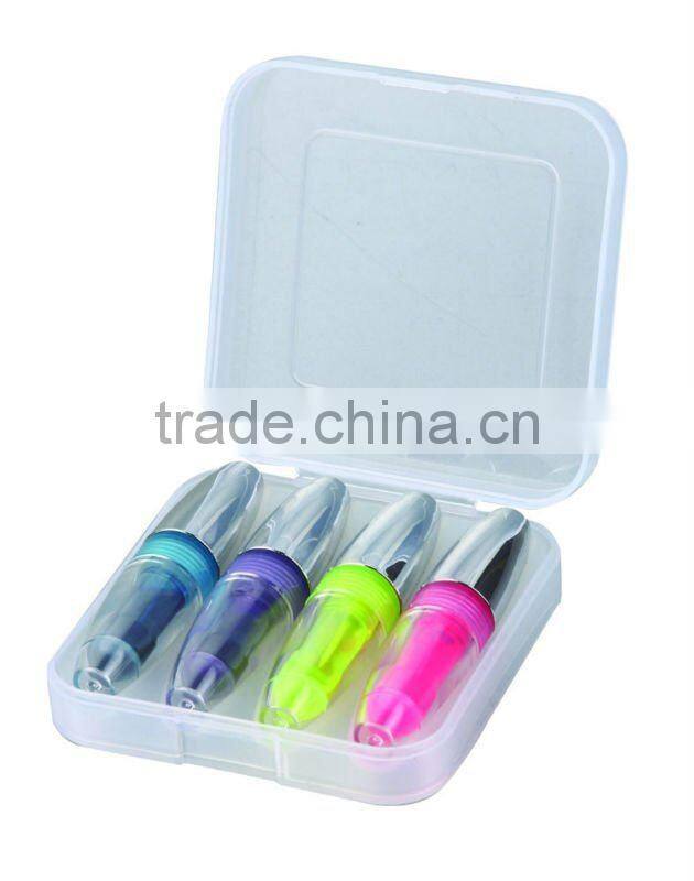 lipstick shape higlighter with case gift set