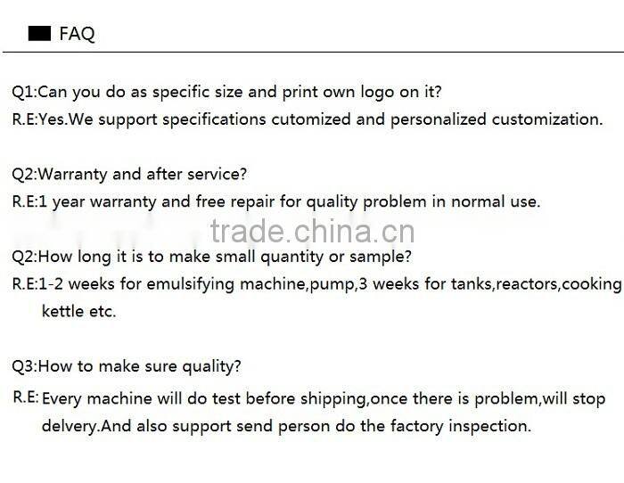 Stainless Steel Zhejiang Gear type Rotary Lobe Molasses Pumps
