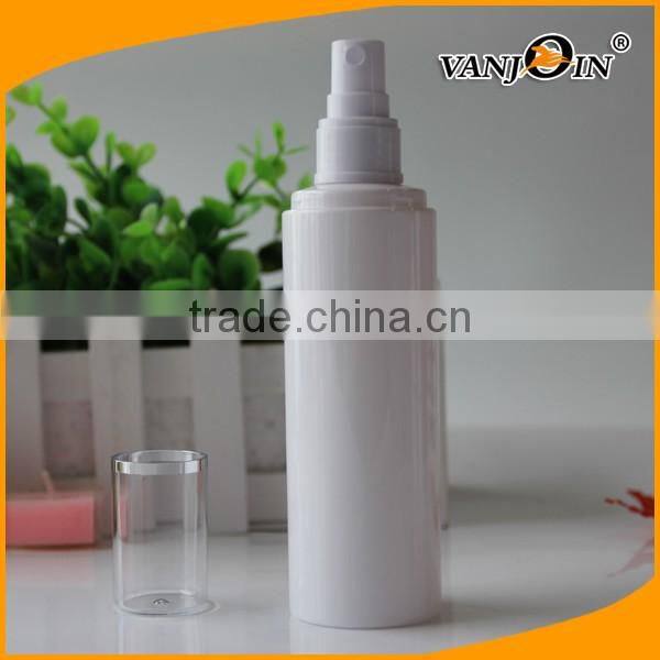 New 4oz White Plastic Spray Bottles Empty Refill Mist Pump Travel Reuse