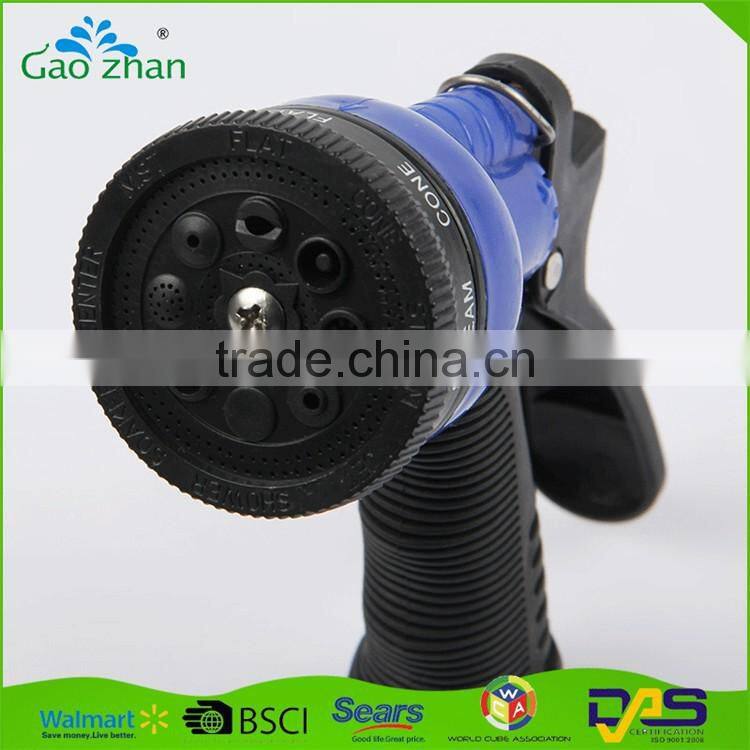 8 PatternAdjustable high pressure Garden Hose Spray Nozzle