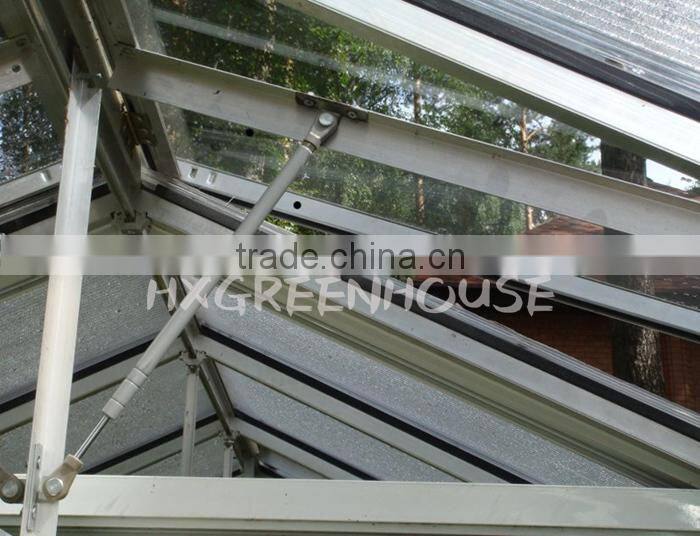 Automatic thermal actuator for greenhouse ventilation