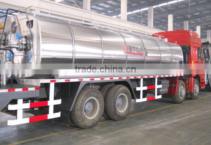Bitumen transport truck/asphalt transport tank trailer thermal truck