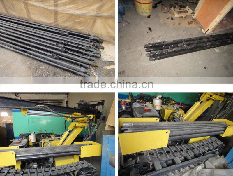 high performance open-air drill-pneumatic&Hydraulic depth 20m mine and rock crawler drilling machine