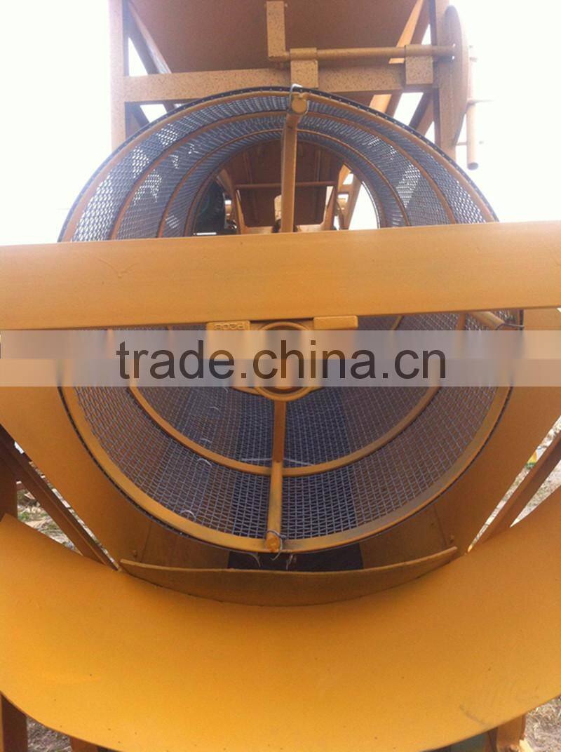 Widely used in power plants and construction site Diesel sand screener machine manufacturer