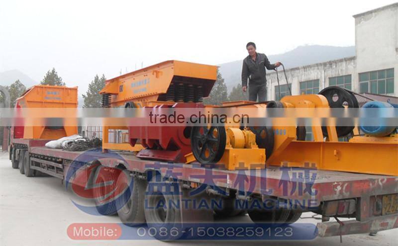 Professional hydraulic double roller crusher