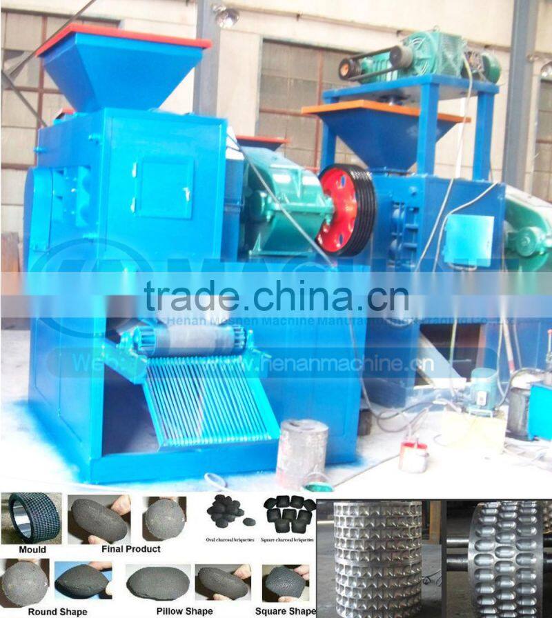 Large capacity charcoal hydraulic charcoal briquette press machine supplier