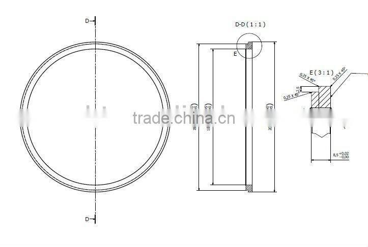 Full size of cermet carbide sealing ring
