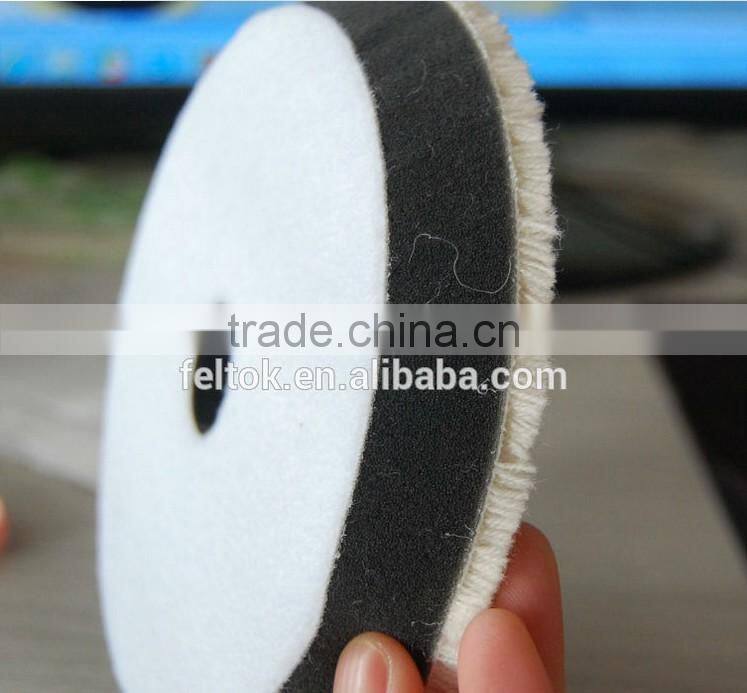 Car Care Foam Polishing Pad Sponge Microfiber Wax Applicator Pad