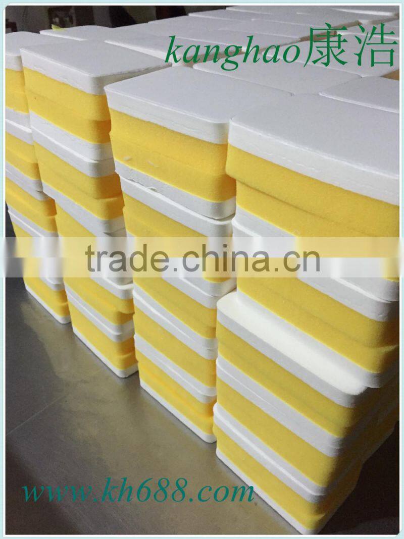 Cleaning sponge, cleanser sponge, kitchen cleaning sponge, household cleaning sponge,