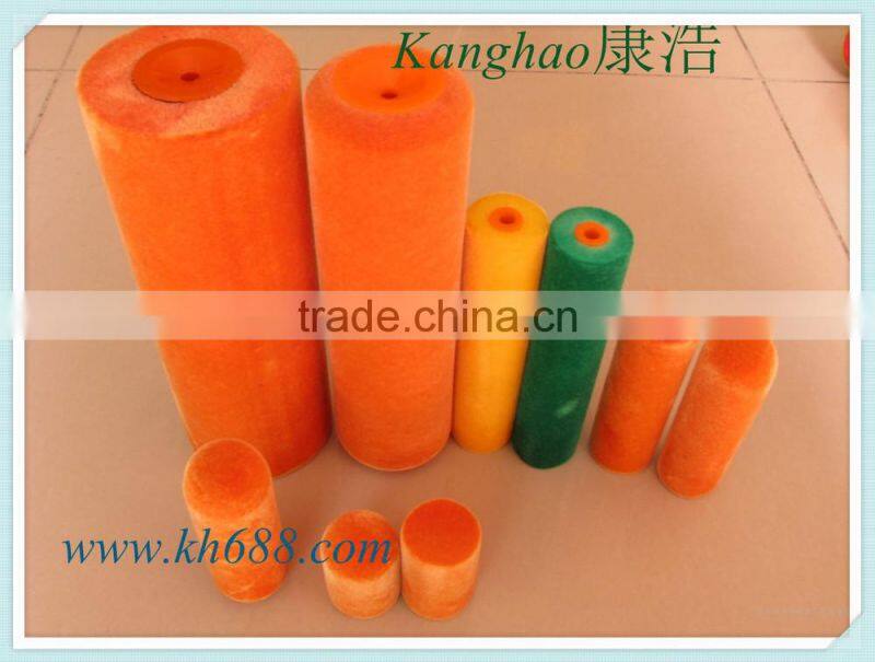 pattern paint roller brush, roller brush hair straighten, brush roller with flocking,decorative paint brush roller brushes