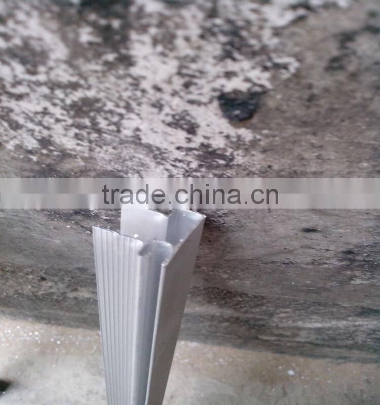 OEM Sandblasting powder coated aluminum profile white board