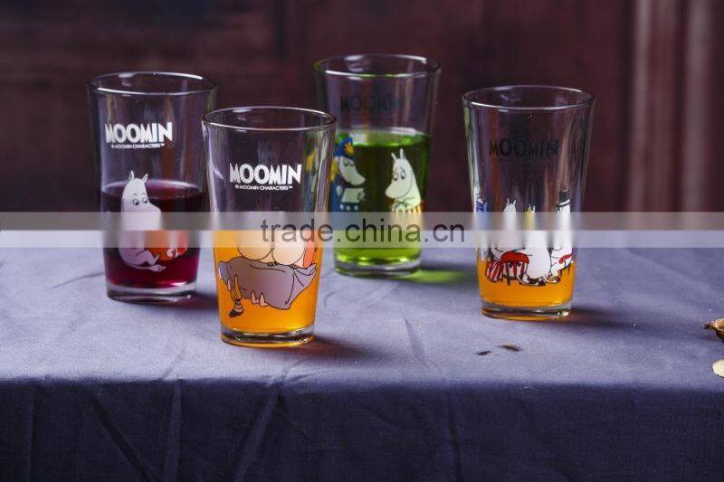 470ml clear glass cups glass beverage cup